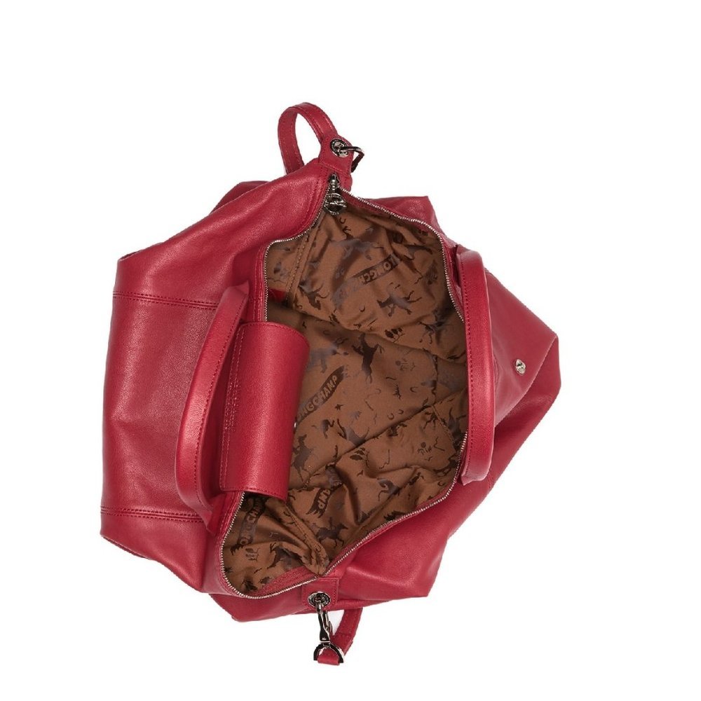 🎁 LONGCHAMP Le Pliage Cuir Leather Handbag - Picture 5 of 16